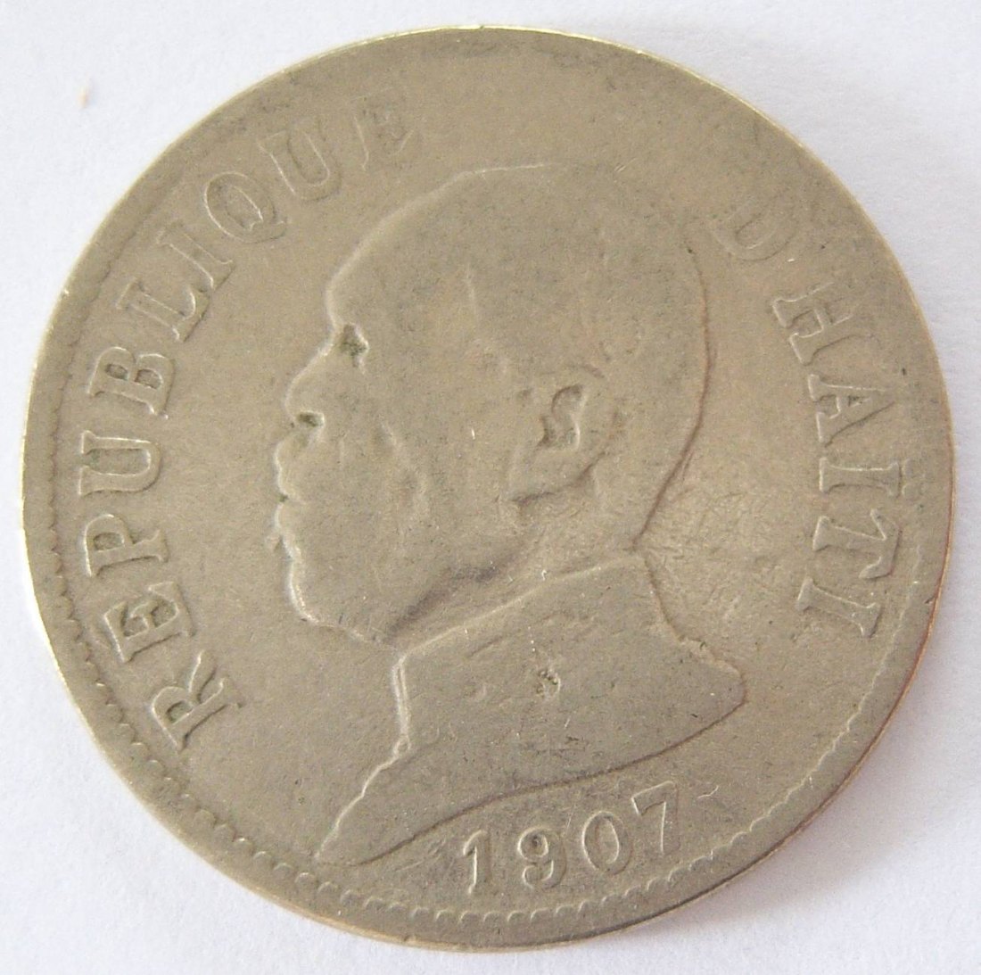  Haiti 20 Centimes 1907   