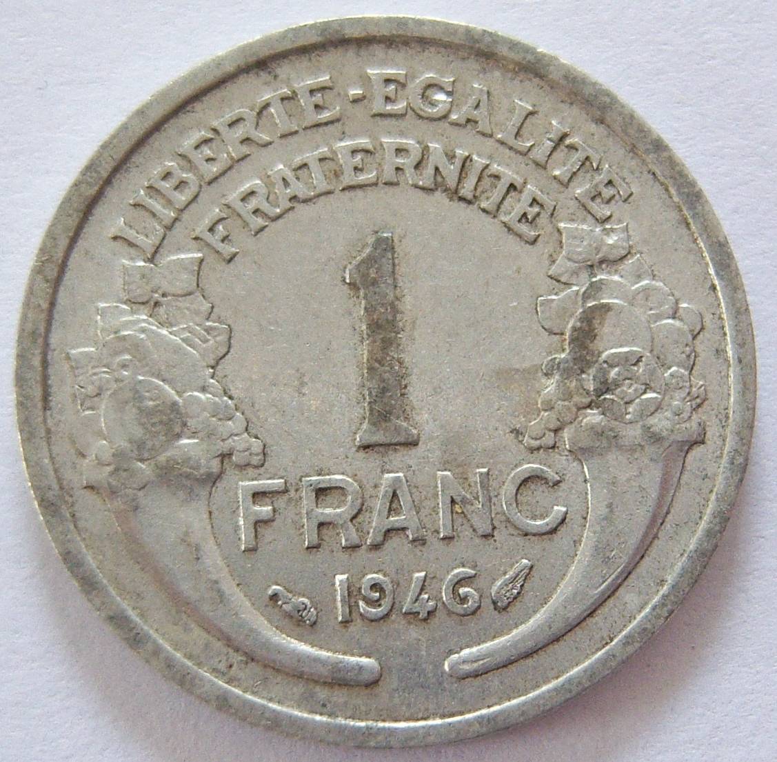  Frankreich 1 Franc 1946   