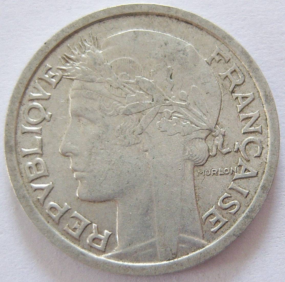  Frankreich 1 Franc 1946   