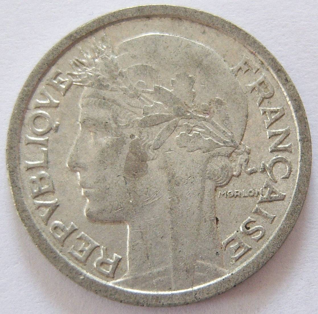  Frankreich 1 Franc 1947   