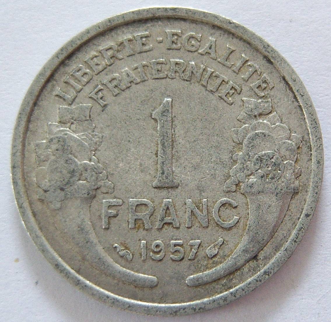  Frankreich 1 Franc 1957   