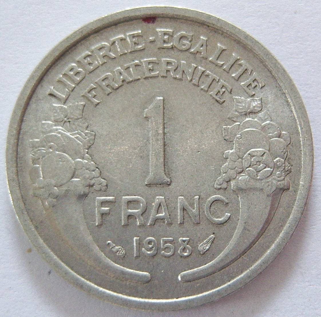  Frankreich 1 Franc 1958   