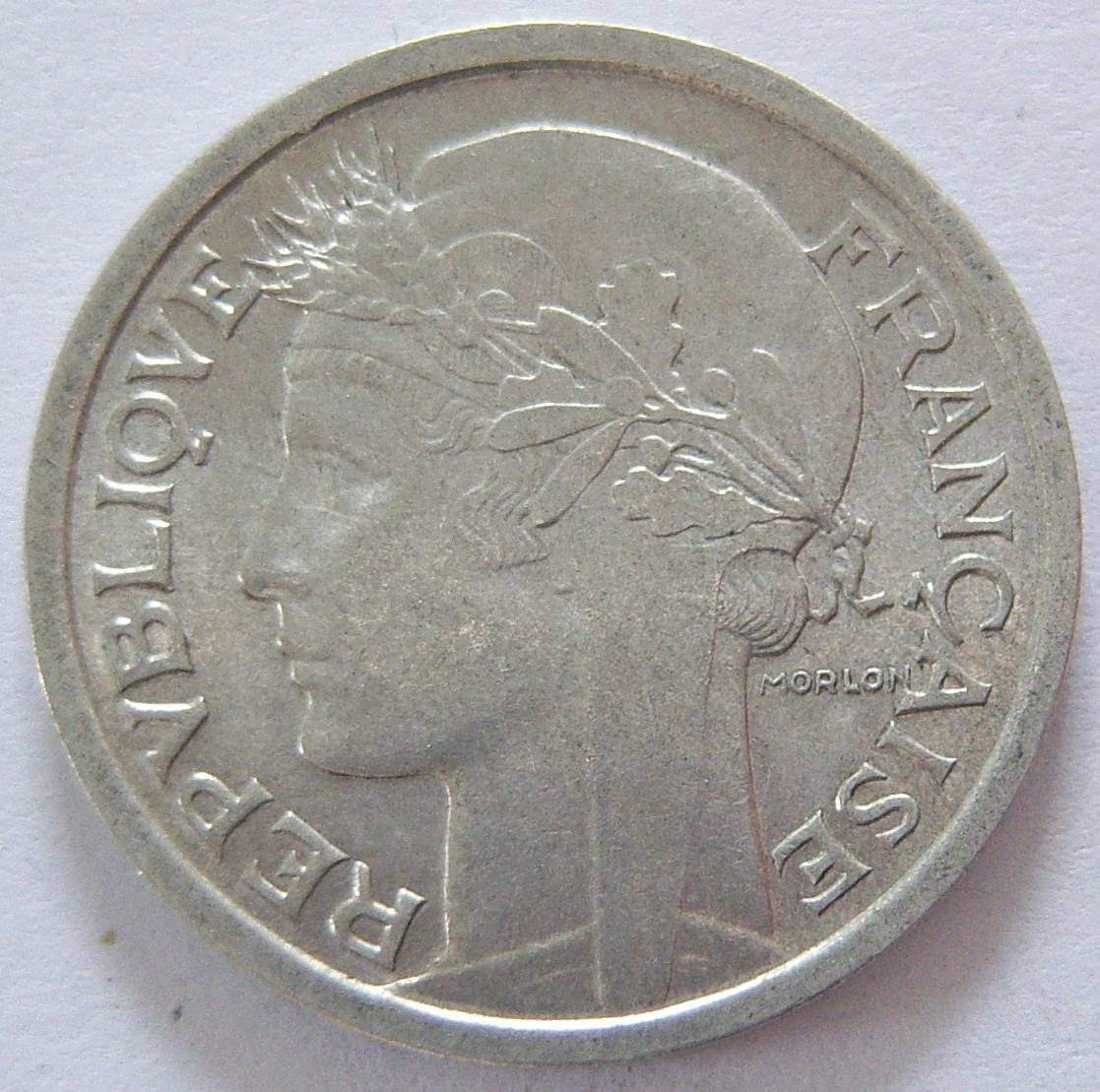  Frankreich 1 Franc 1958   