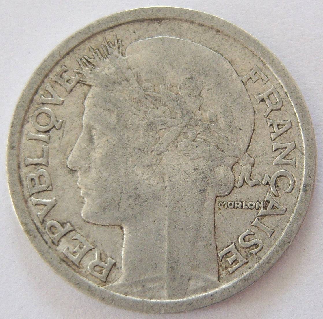  Frankreich 1 Franc 1945 B   