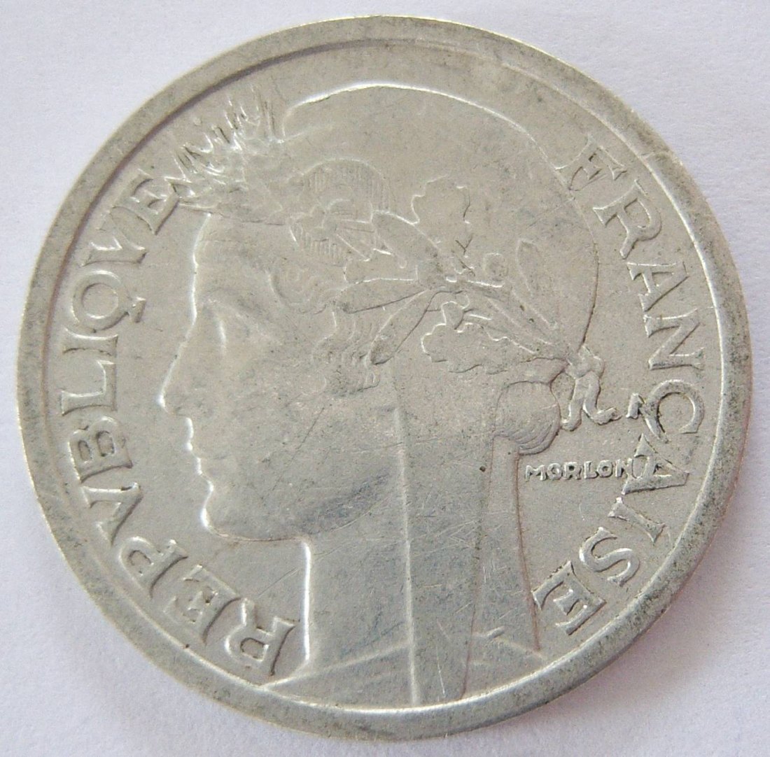  Frankreich 2 Francs 1946   