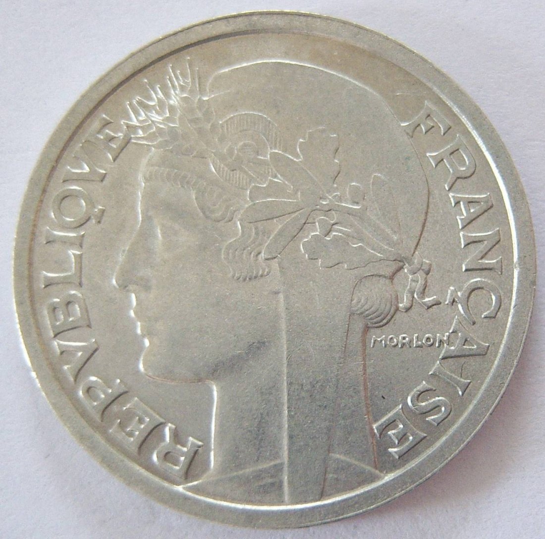  Frankreich 2 Francs 1958   