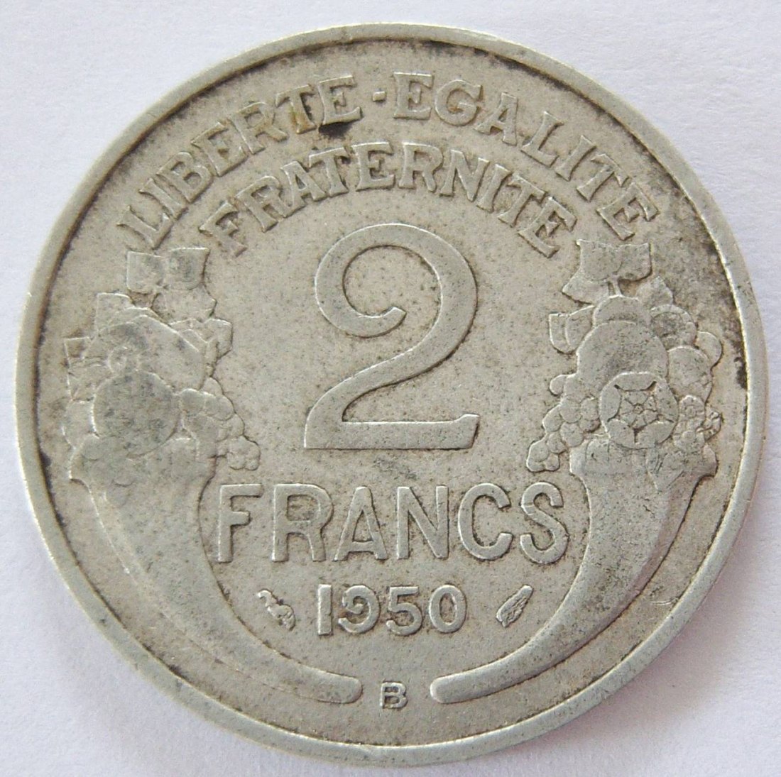  Frankreich 2 Francs 1950 B   