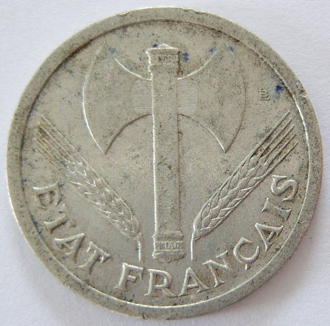  Frankreich 2 Francs 1944   