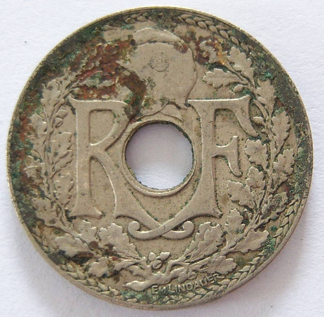  Frankreich 10 Centimes 1923   
