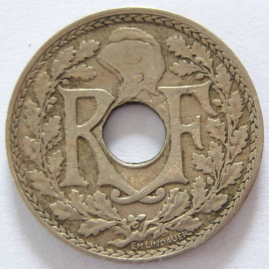  Frankreich 10 Centimes 1929   