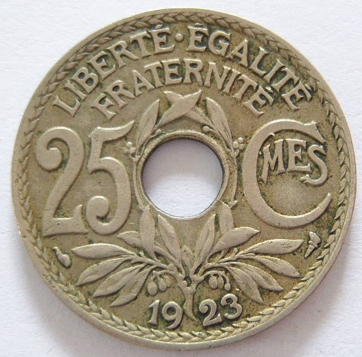  Frankreich 25 Centimes 1923   