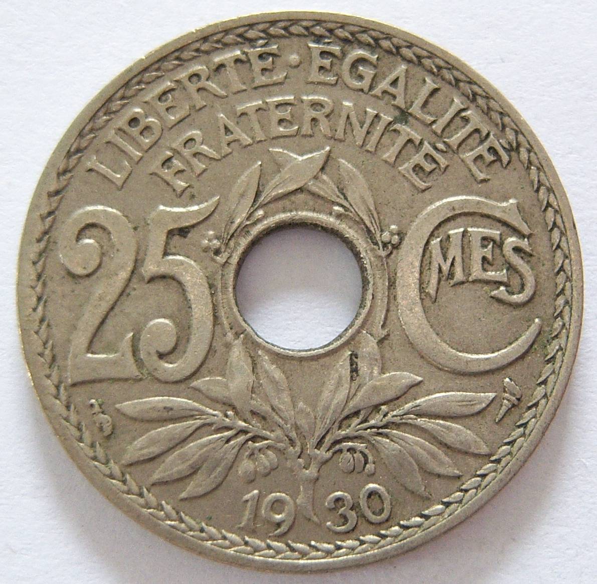 Frankreich 25 Centimes 1930   
