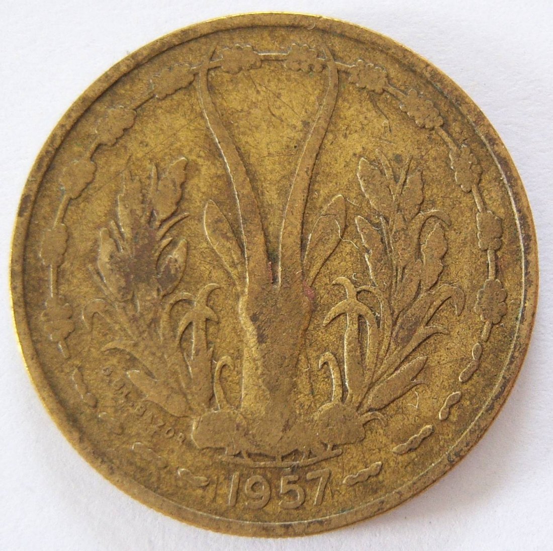  Französisch Westafrika 25 Francs 1957   