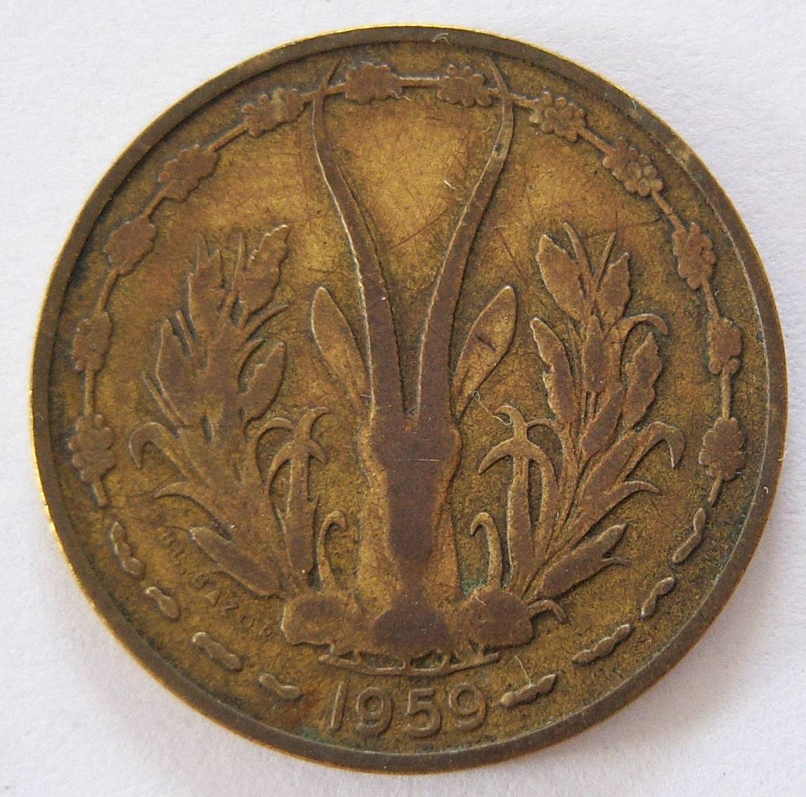  Westafrikanische Staaten 10 Francs 1959   