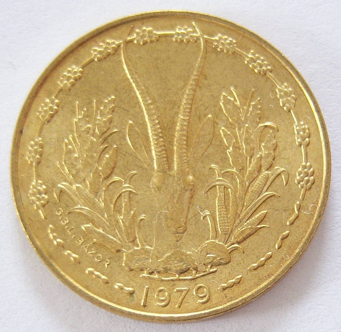  Westafrikanische Staaten 10 Francs 1979   