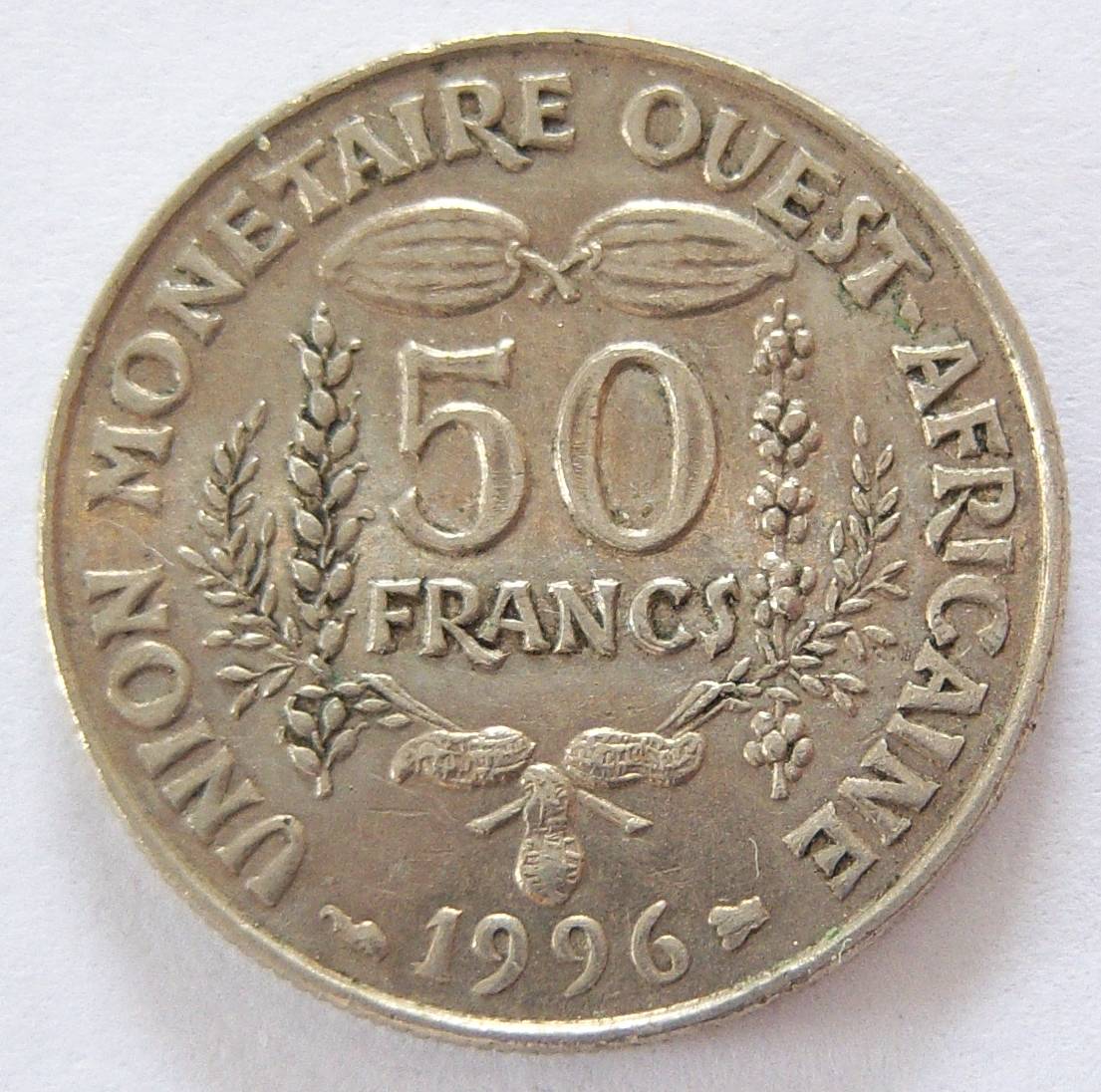  Westafrikanische Staaten 50 Francs 1996   