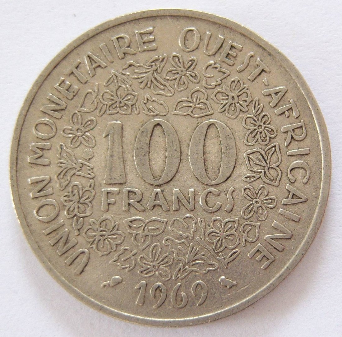  Westafrikanische Staaten 100 Francs 1969   