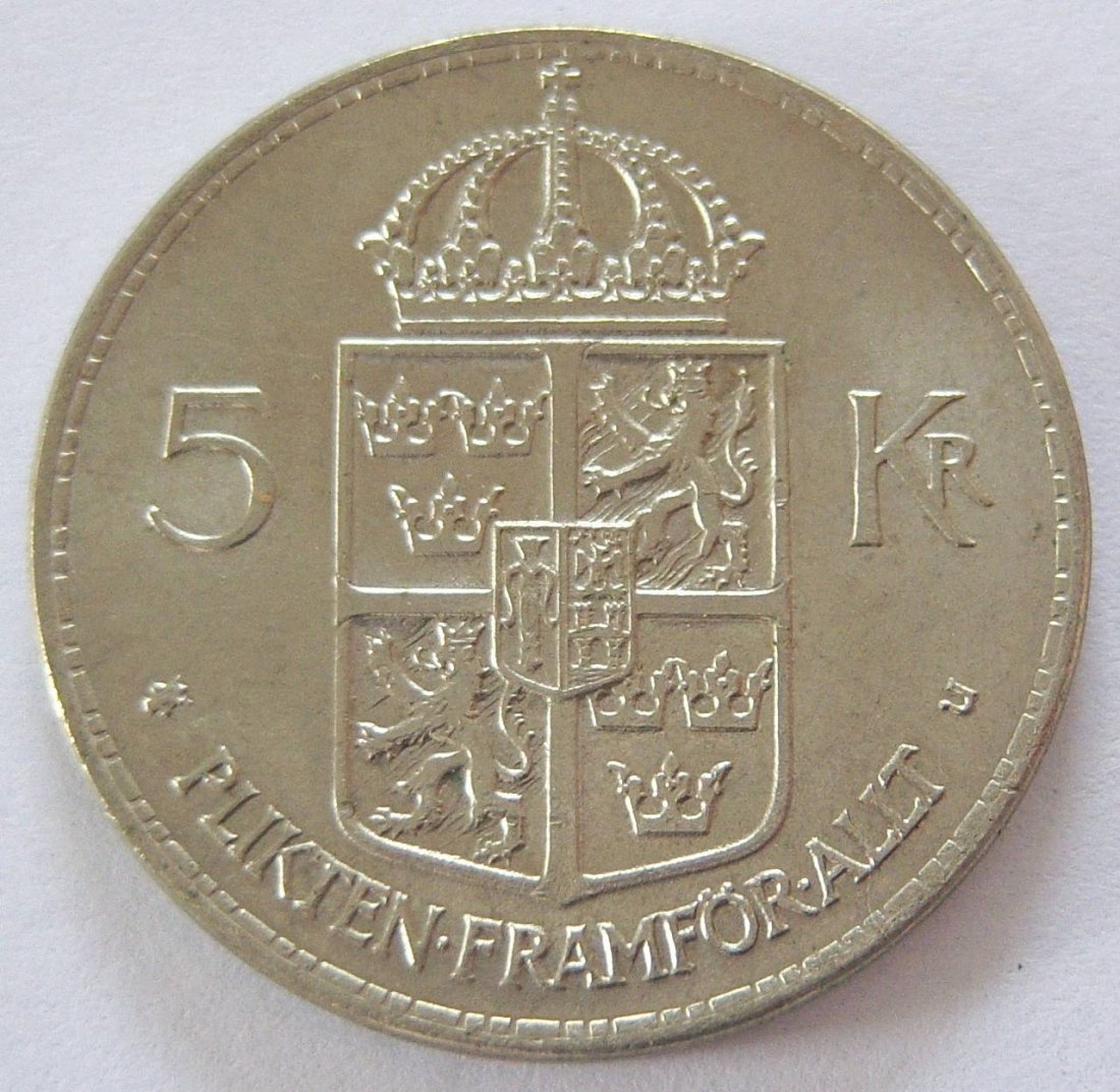  Schweden 5 Kronor 1972   