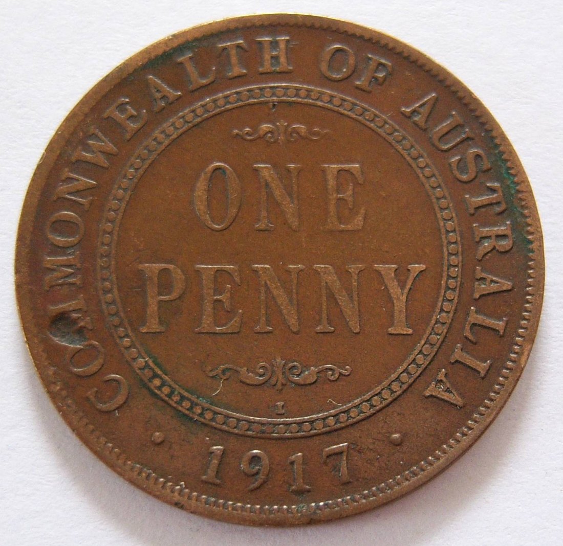  Australien 1 One Penny 1917   