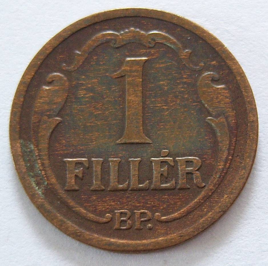  Ungarn 1 Filler 1931   