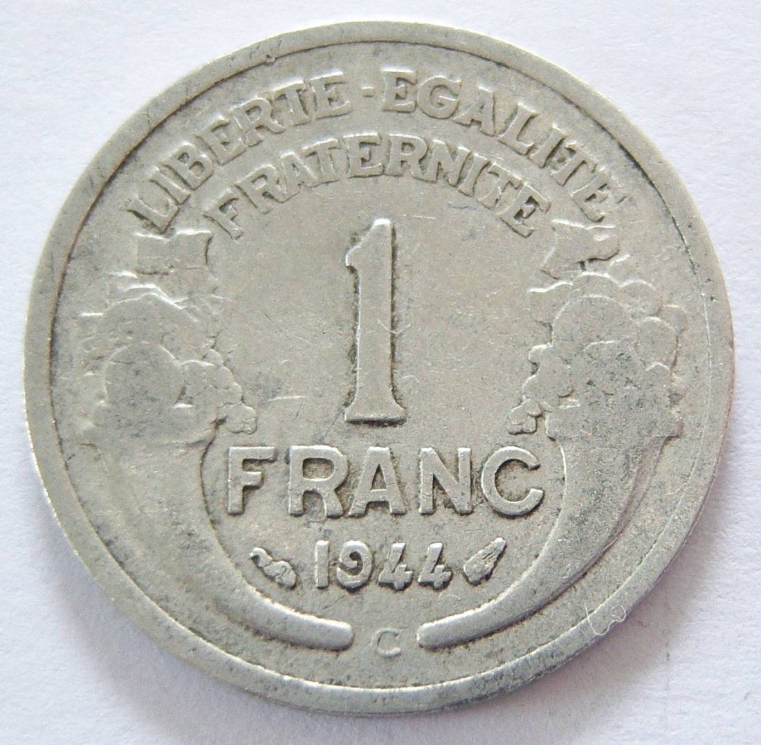  Frankreich 1 Franc 1944 C   