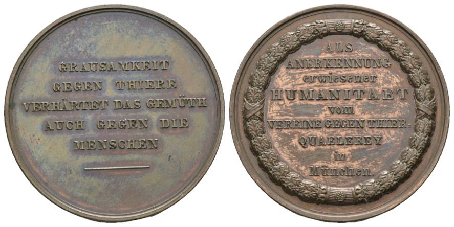  München; Bronzemedaille o.J.; 27,89 g, Ø 41 mm   