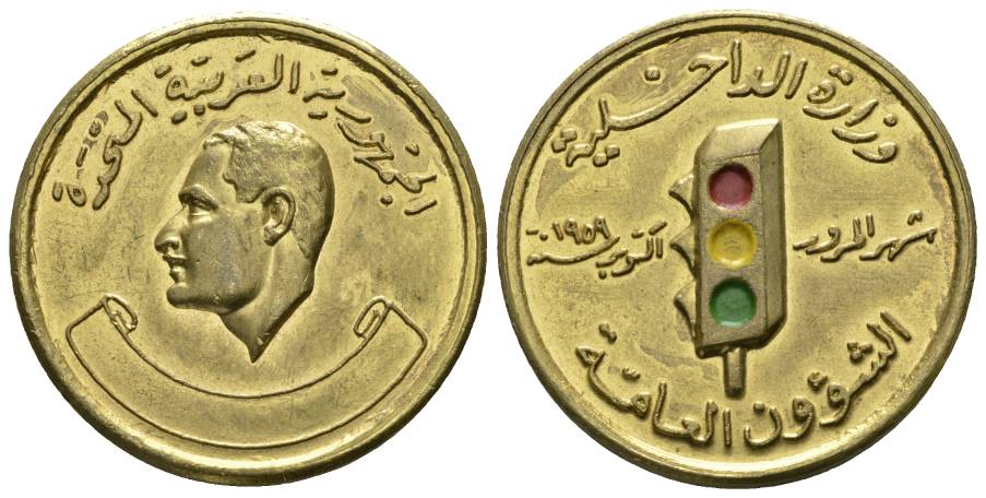  Medaille o.J.; vergoldet, 27,46 g, Ø 38 mm   