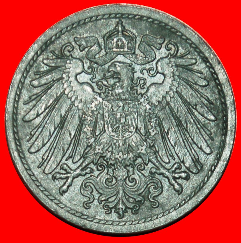  + ADLER: DEUTSCHLAND ★ 10 PFENNIG 1918! OHNE VORBEHALT!   