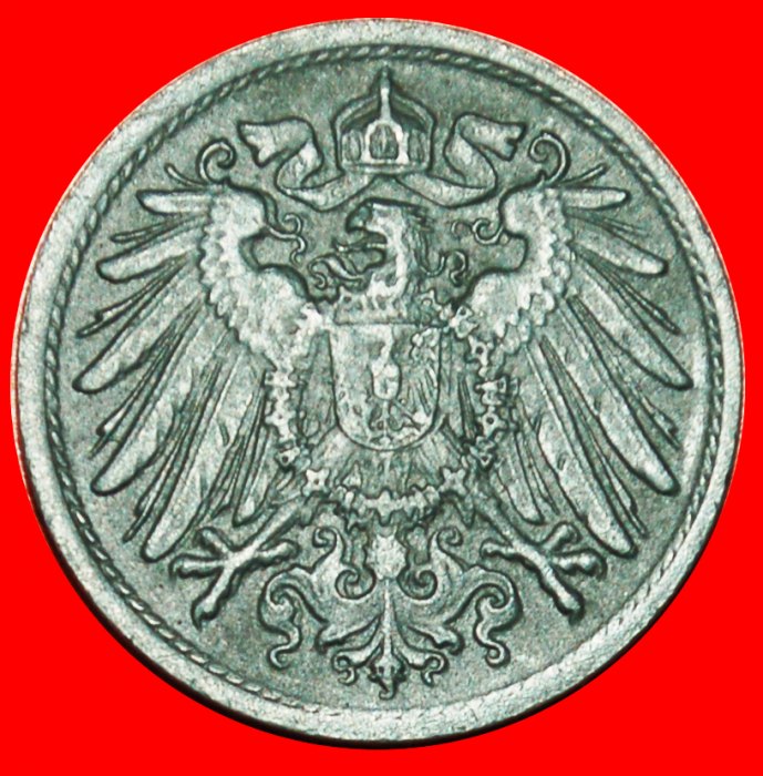  + ADLER: DEUTSCHLAND ★ 10 PFENNIG 1919! OHNE VORBEHALT!   