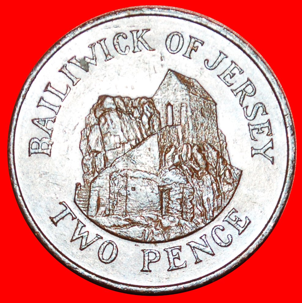  + GREAT BRITAIN (1983-1992): JERSEY ★ 2 PENCE 1984 HERMITAGE! LOW START★ NO RESERVE!   