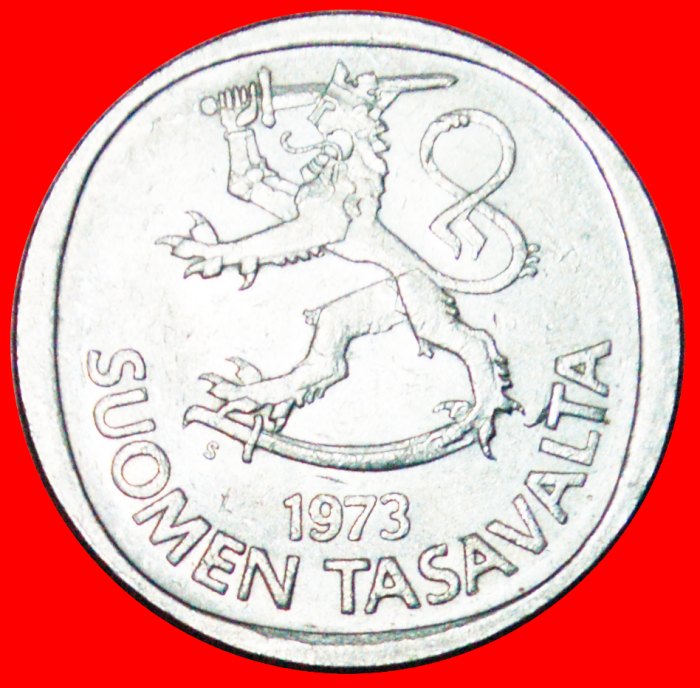 + LION (1969-1993): FINLAND ★ 1 MARK 1973S! LOW START ★ NO RESERVE!