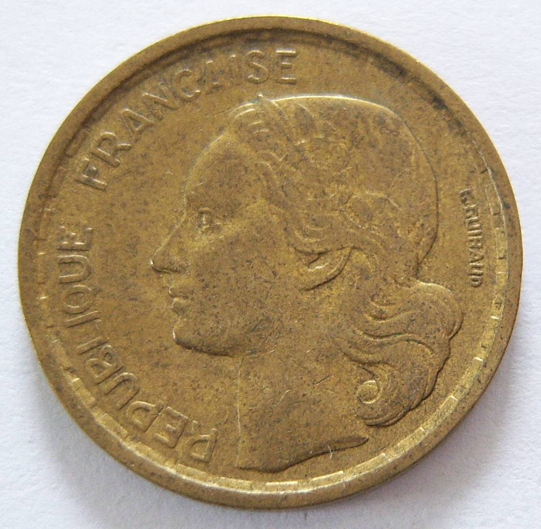  Frankreich 10 Francs 1950 B   