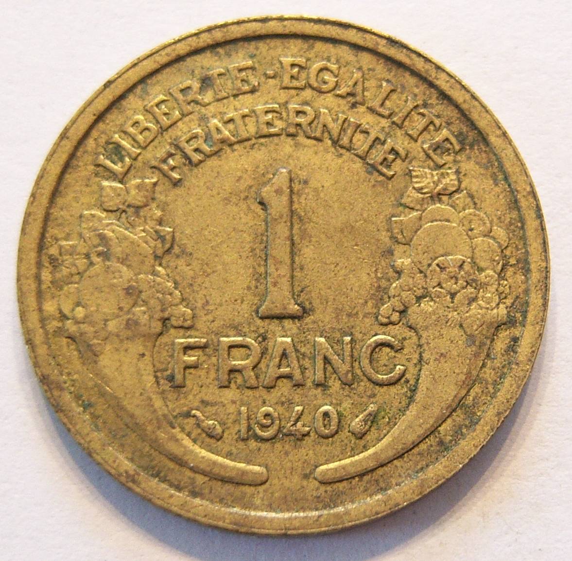  Frankreich 1 Franc 1940   