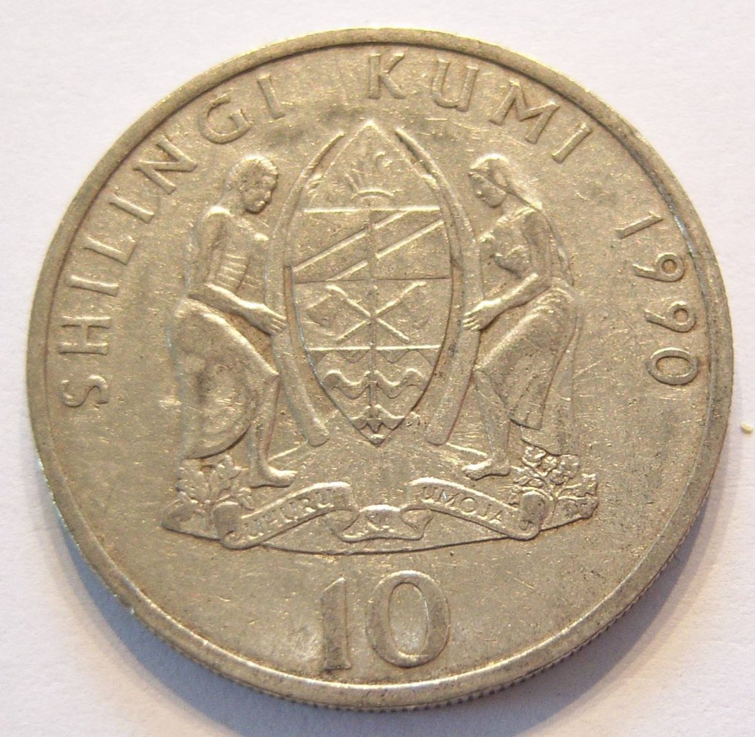  Tansania 10 Shilingi 1990   