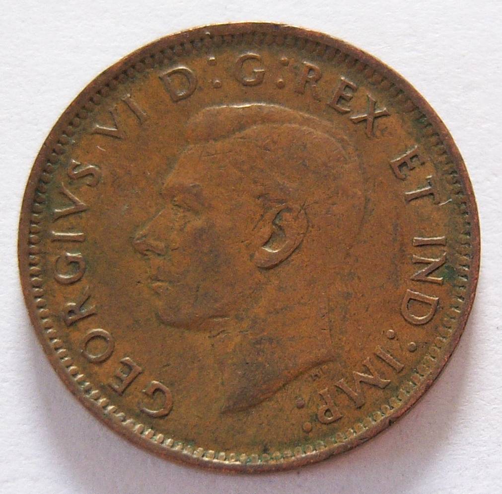  Kanada 1 One Cent 1943   
