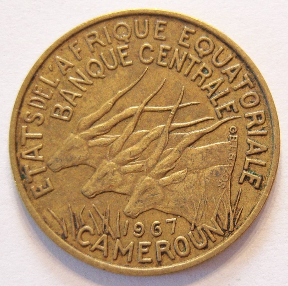  Äquatorial Afrikanische Staaten 10 Francs 1967   