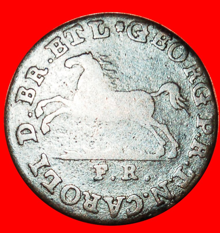  * GEORGE IV 1816-1818:GERMANY★1 PFENNIG 1816 BRUNSWICK-WOLFENBUTTEL DISCOVERY★LOW START★ NO RESERVE!   