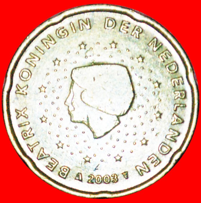  + NORDISCHES GOLD (1999-2006): NIEDERLANDE ★ 20 EURO CENT 2003! OHNE VORBEHALT!   