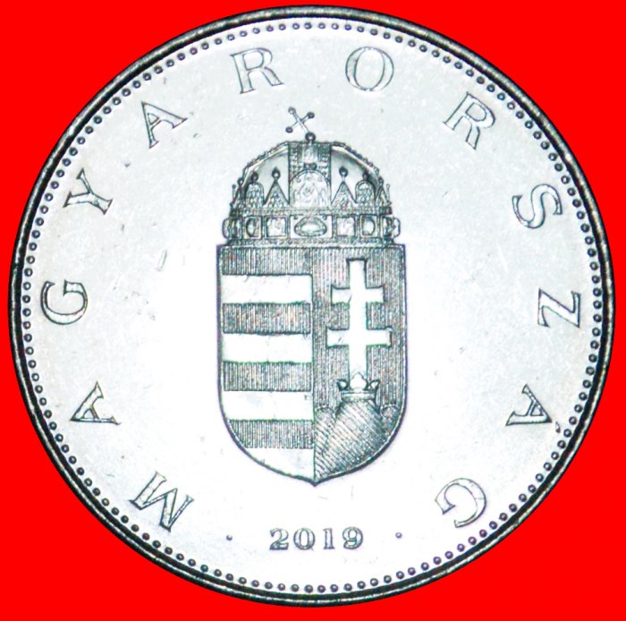 + SCHRÄGES KREUZ (2012-2019): UNGARN ★ 10 FORINT 2019 VZGL STEMPELGLANZ! OHNE VORBEHALT!
