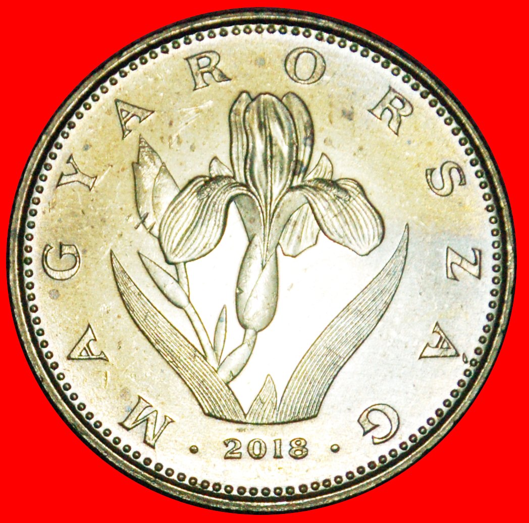  + FLOWER (2012-2019): HUNGARY ★ 20 FORINT 2018 MINT LUSTER! LOW START ★ NO RESERVE!   
