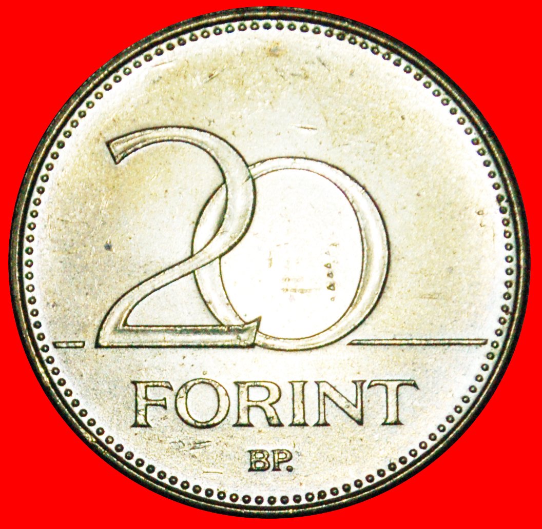  + FLOWER (2012-2019): HUNGARY ★ 20 FORINT 2018 MINT LUSTER! LOW START ★ NO RESERVE!   