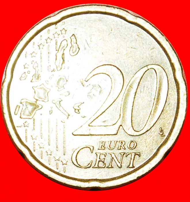  + NORDIC GOLD (1999-2006): SPAIN ★ 20 EURO CENT 2001 Cervantes (1547-1616)! LOW START ★ NO RESERVE!   