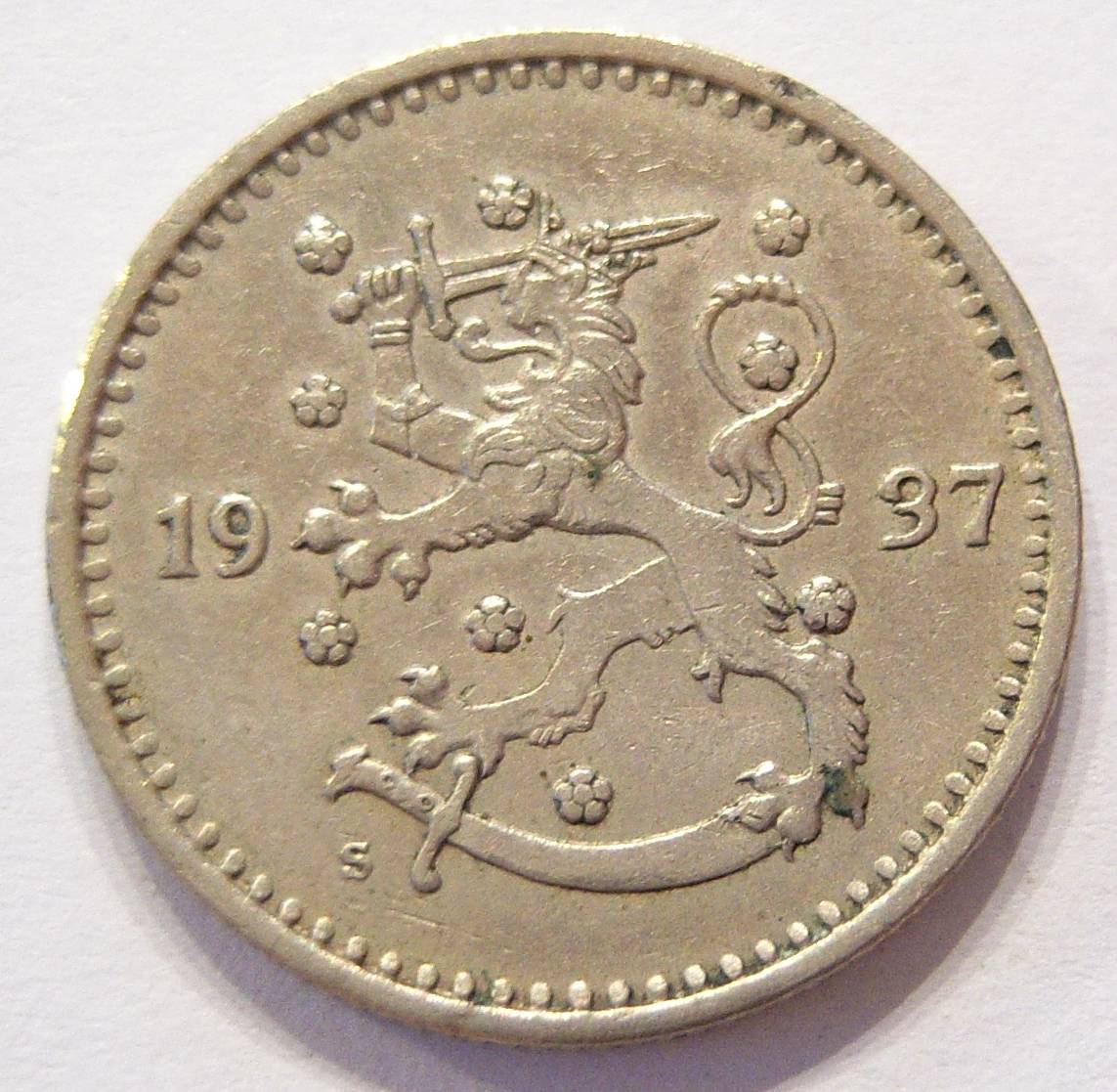  Finnland 1 Markka 1937   