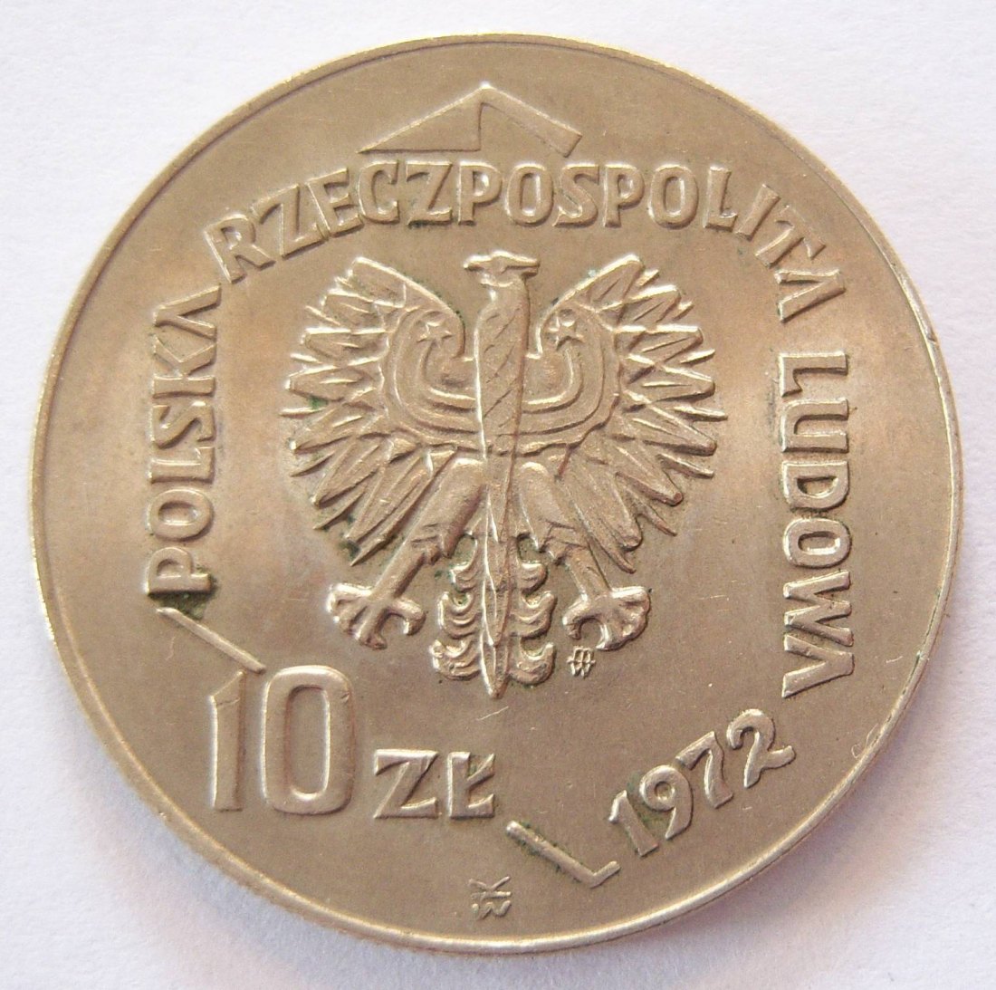  Polen 10 Zlotych 1972   