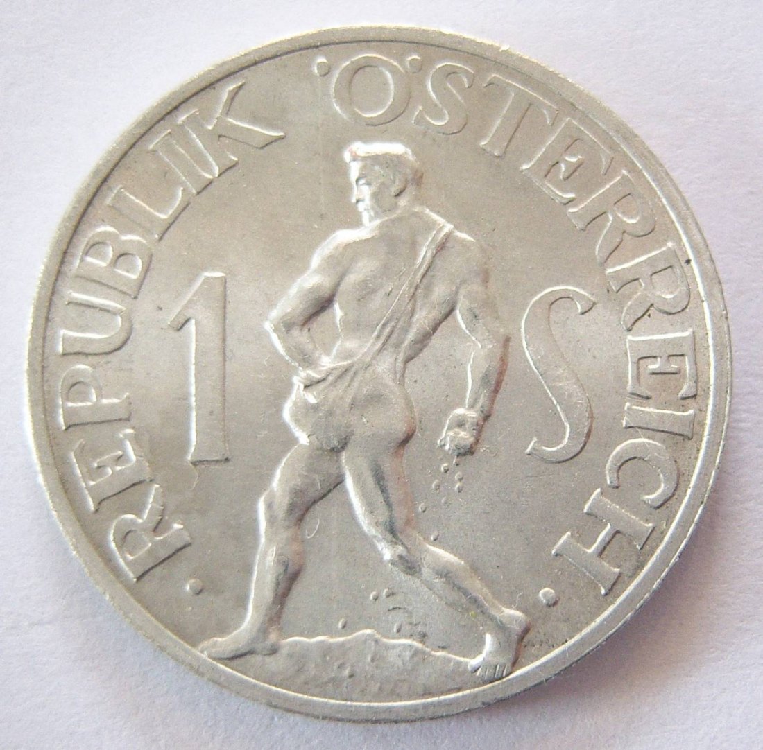  Österreich 1 Schilling 1957   