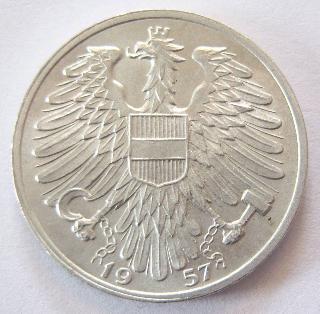  Österreich 1 Schilling 1957   