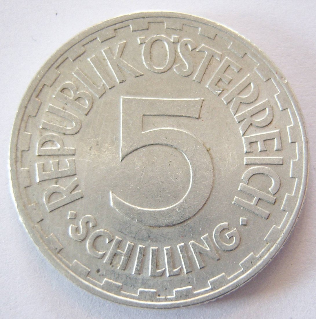  Österreich 5 Schilling 1952   
