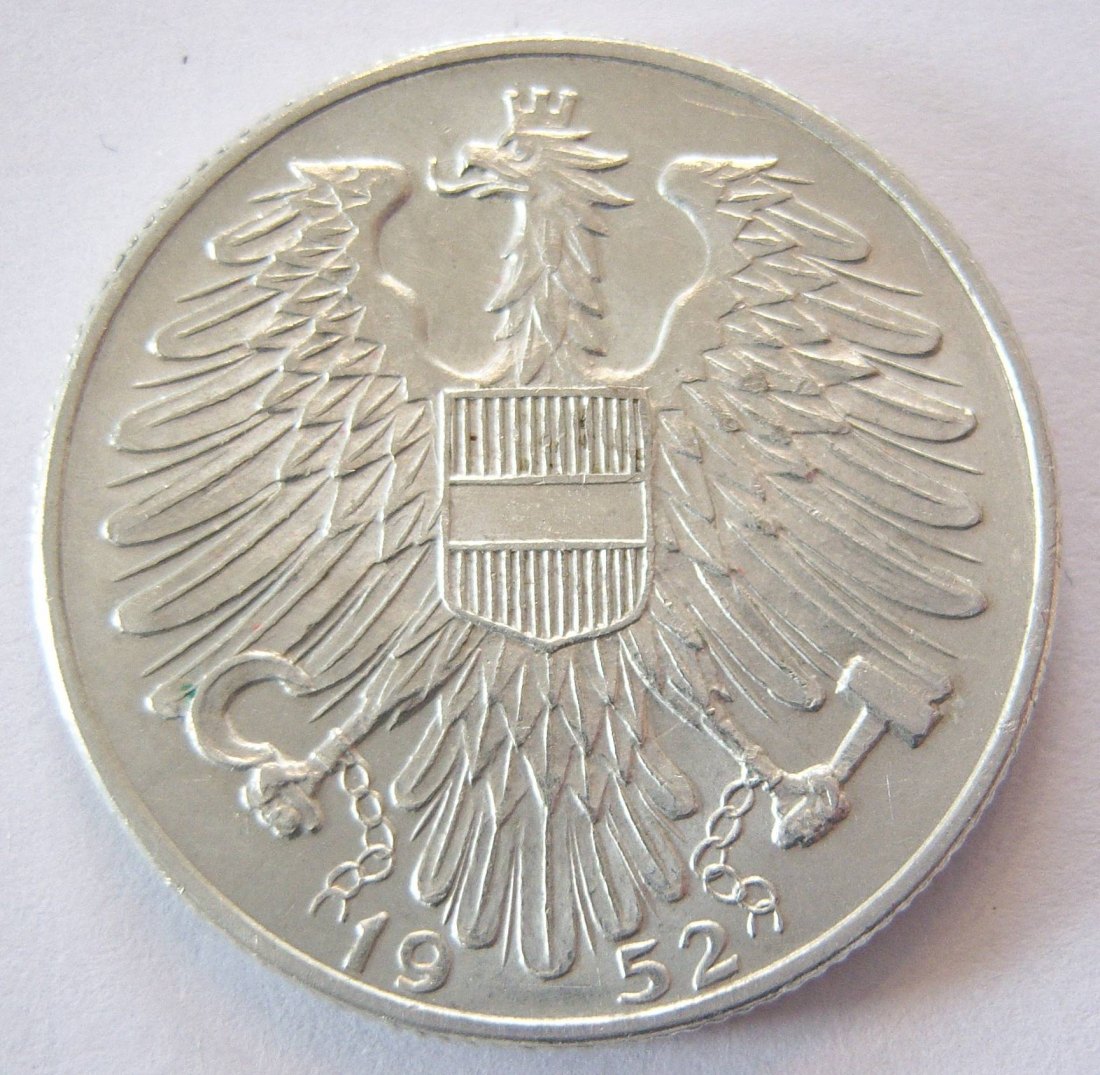  Österreich 5 Schilling 1952   