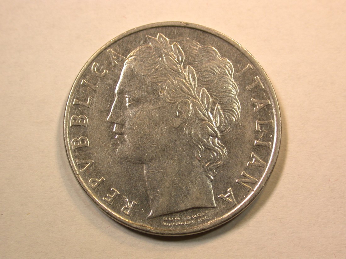  D09  Italien  100 Lire in ss-vz   Originalbilder   