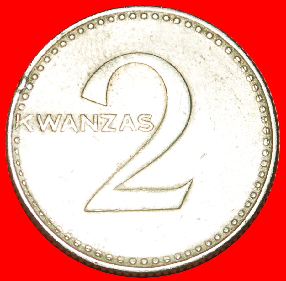  + SUN AND STAR 1975: ANGOLA ★ 2 KWANZAS (1977)! LOW START★ NO RESERVE!   